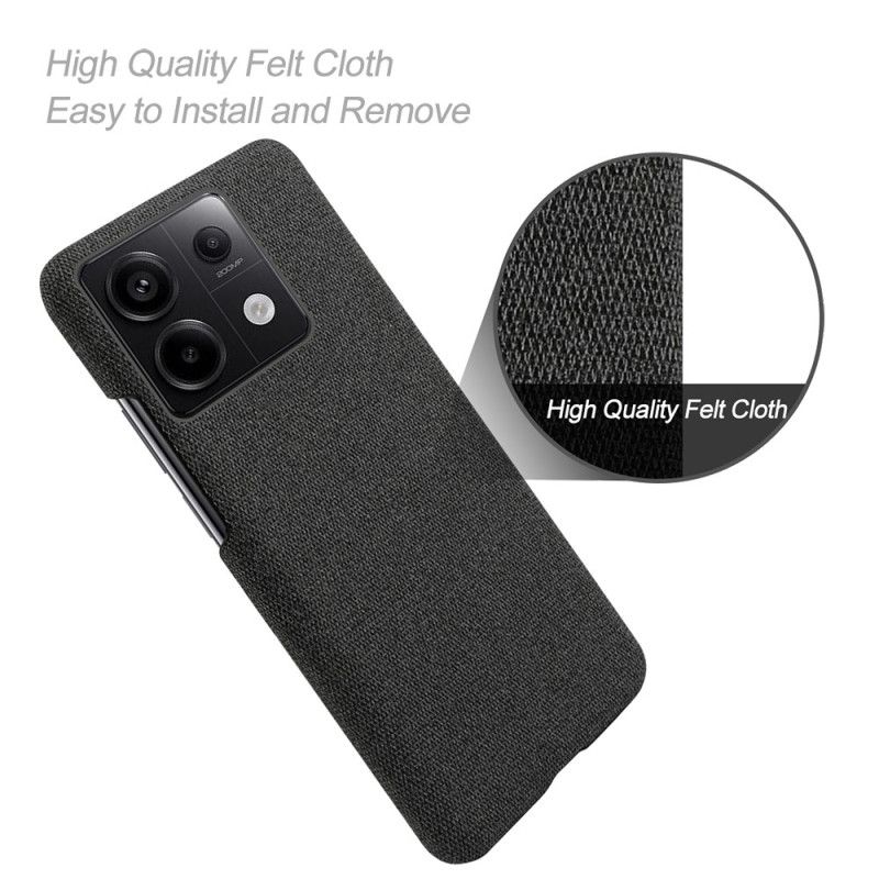 Deksel Xiaomi Redmi Note 13 Pro 5g Mobildeksel Stoff