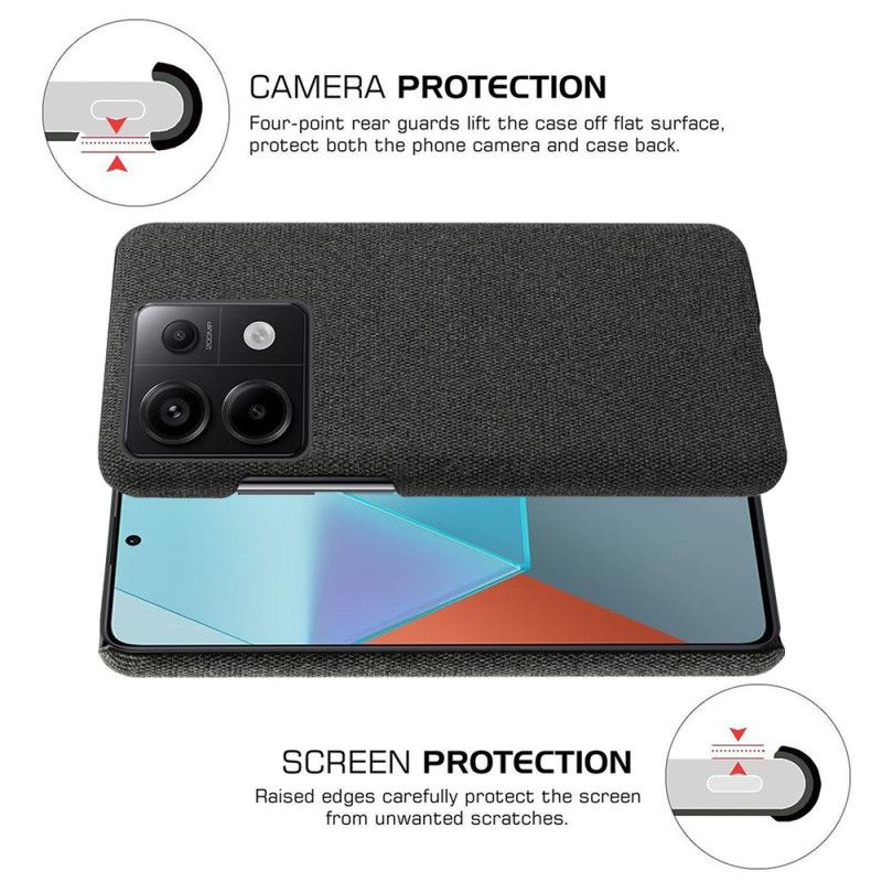 Deksel Xiaomi Redmi Note 13 Pro 5g Mobildeksel Stoff