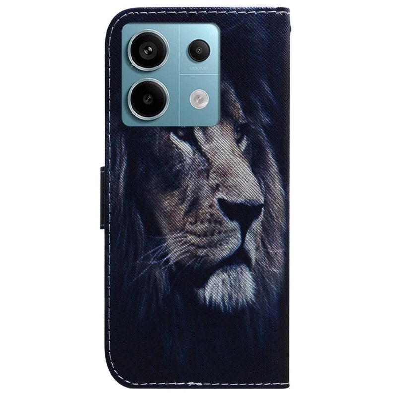 Folio Deksel Xiaomi Redmi Note 13 Pro 5g Drømmende Løve