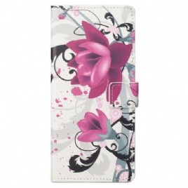 Folio Deksel Xiaomi Redmi Note 13 Pro 5g Lotus
