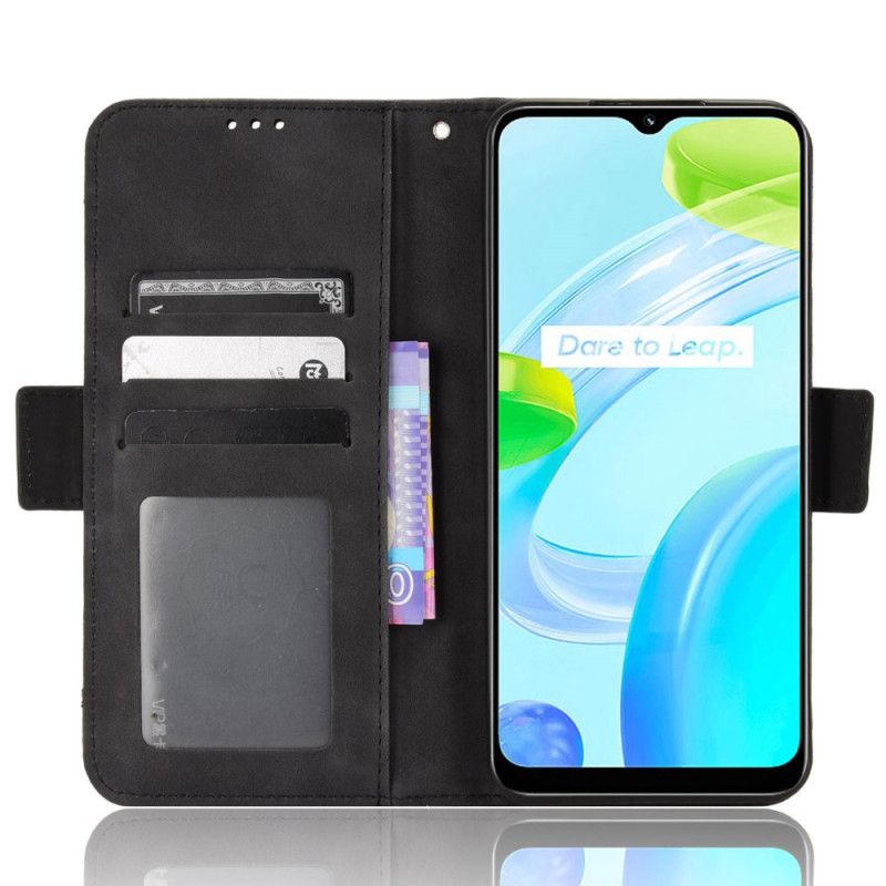Lærdeksel Til Realme C35 Multi-kort