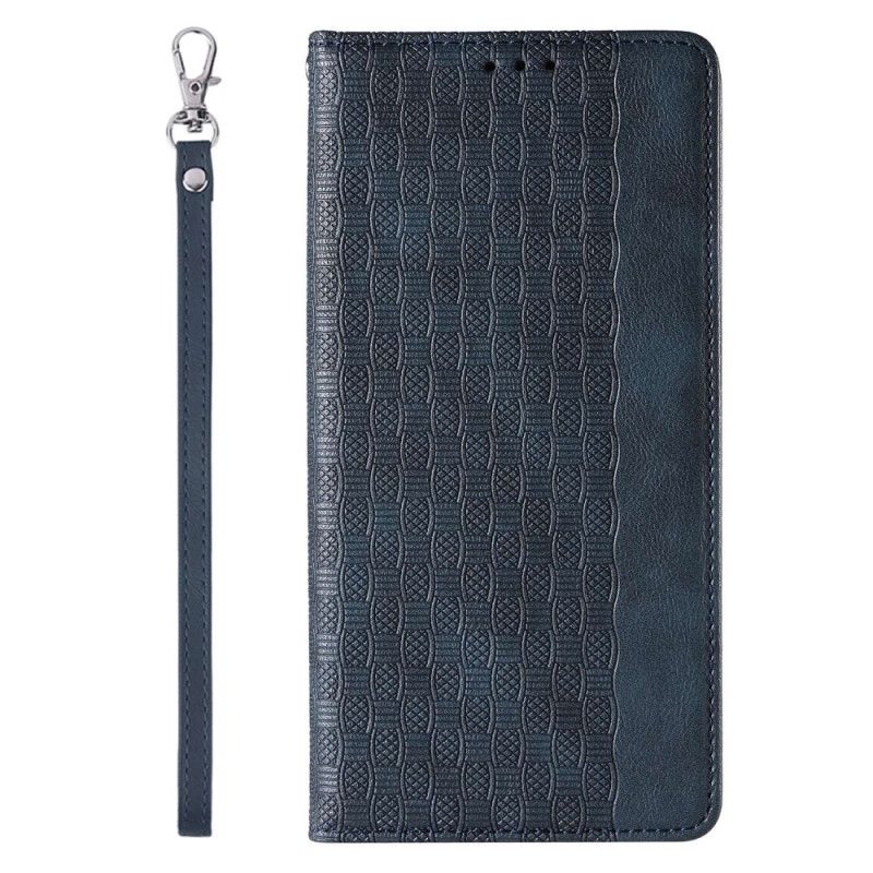 Beskyttelse Deksel Til iPhone 14 Pro Med Kjede Folio Deksel Vintage Strappy