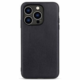Deksel Til iPhone 14 Pro Ekte Skinn