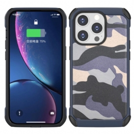 Deksel Til iPhone 14 Pro Forsterket Kamuflasje
