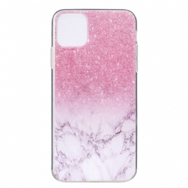 Deksel Til iPhone 14 Pro Rosa Marmor