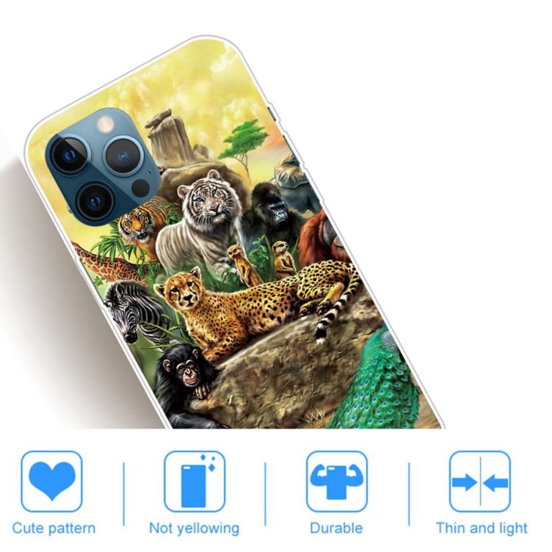 Deksel Til iPhone 14 Pro Safaridyr