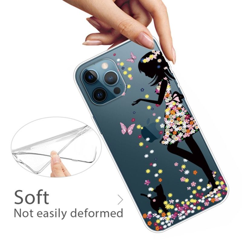 Deksel Til iPhone 14 Pro Transparent Ung Jente