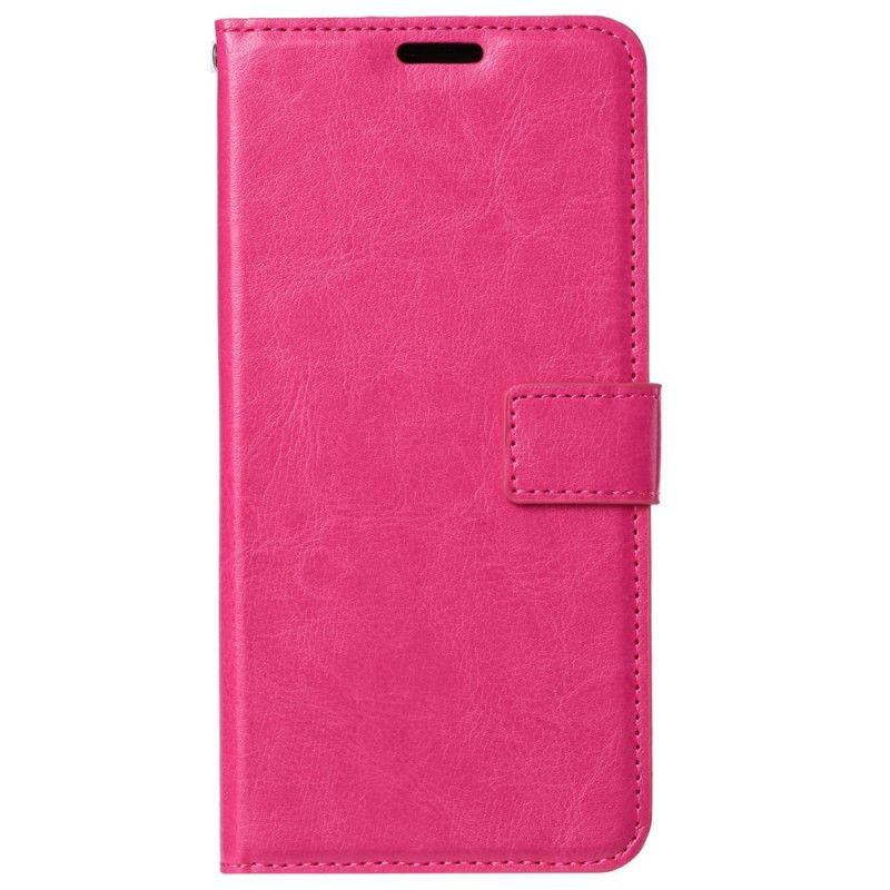 Folio Deksel Til iPhone 14 Pro Retro Skinneffekt