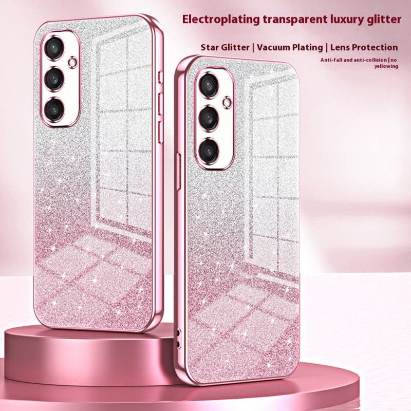 Deksel Samsung Galaxy S25 5g Glittereffekt