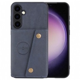 Deksel Samsung Galaxy S25 5g Kortholder Og Stativ