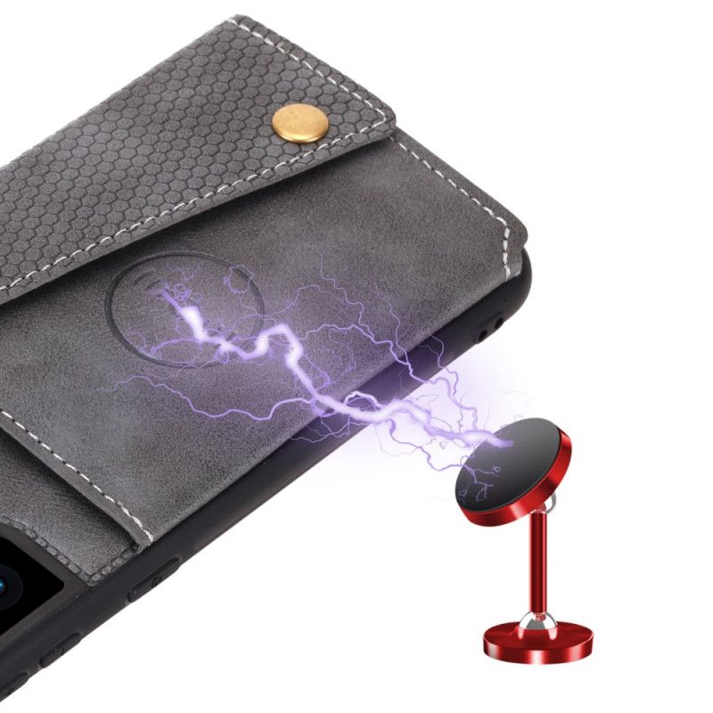 Deksel Samsung Galaxy S25 5g Kortholder Og Stativ