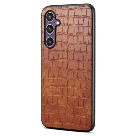 Deksel Samsung Galaxy S25 5g Krokodilletekstur
