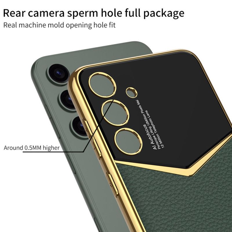 Deksel Samsung Galaxy S25 5g Metallisk Kant