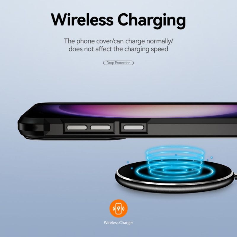 Deksel Samsung Galaxy S25 5g Mobildeksel Klar Med Silikonkanter