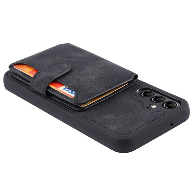 Deksel Samsung Galaxy S25 5g Mobildeksel Lommebok Med Semsket Skinneffekt