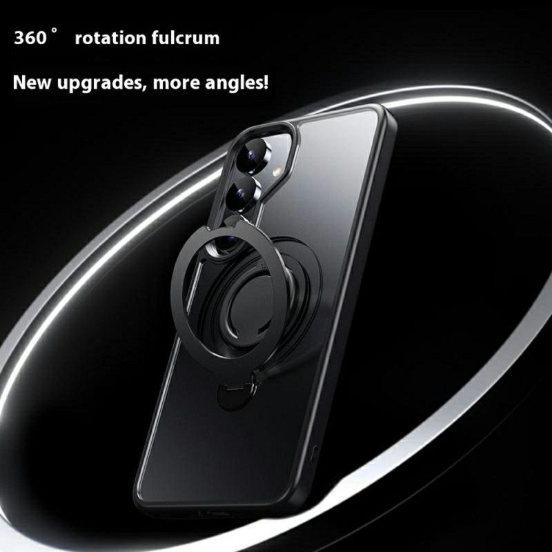 Deksel Samsung Galaxy S25 5g Mobildeksel Magsafe-kompatibel Med Roterende Stativ