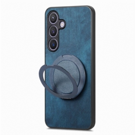 Deksel Samsung Galaxy S25 5g Mobildeksel Magsafe-kompatibel Vintage Suede-effekt