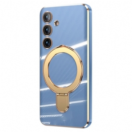 Deksel Samsung Galaxy S25 5g Mobildeksel Magsafe-kompatibelt Stativ