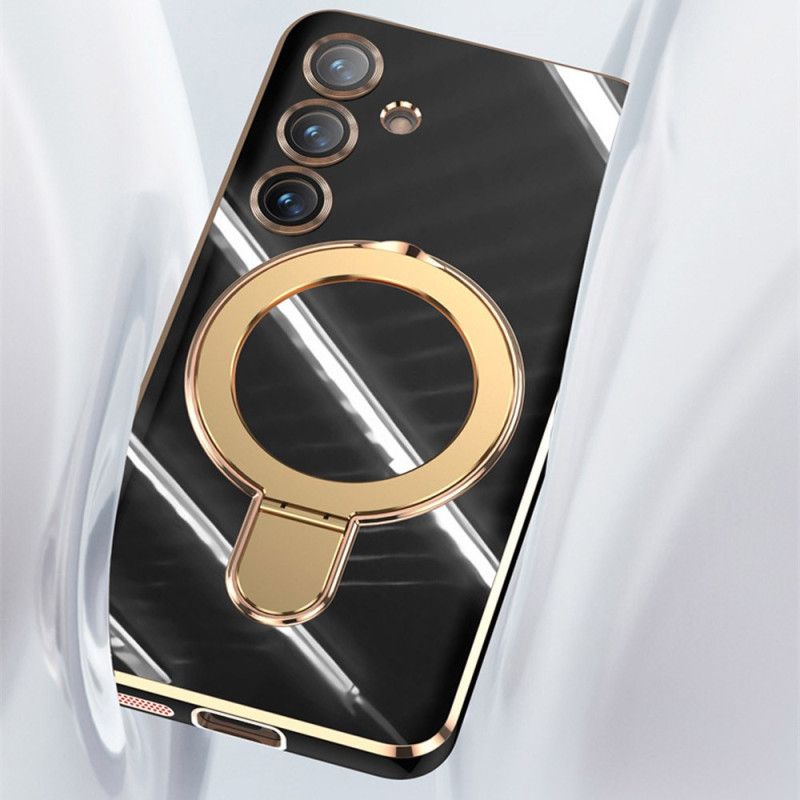 Deksel Samsung Galaxy S25 5g Mobildeksel Magsafe-kompatibelt Stativ