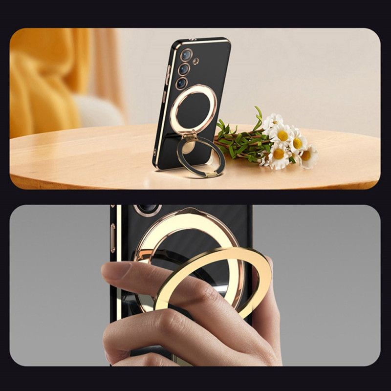 Deksel Samsung Galaxy S25 5g Mobildeksel Magsafe-kompatibelt Stativ