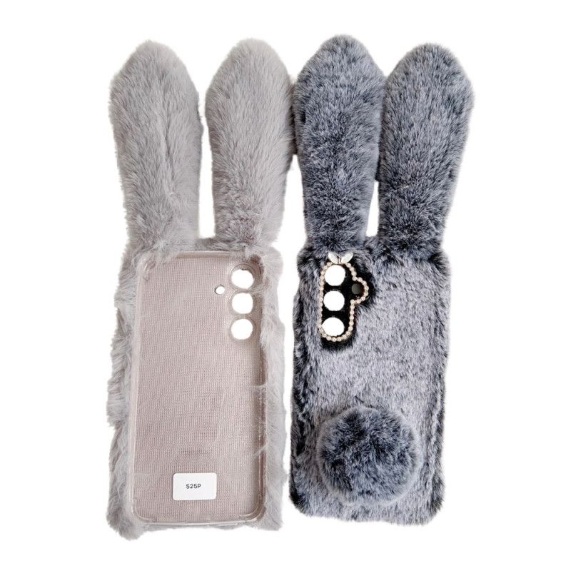 Deksel Samsung Galaxy S25 5g Plysjkanin Beskyttelse Deksel