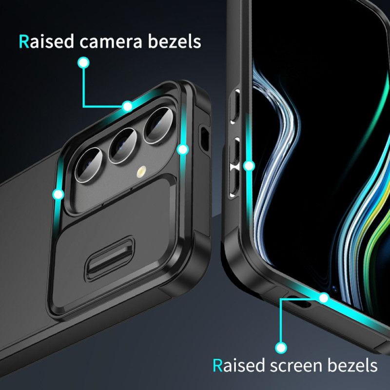 Deksel Samsung Galaxy S25 5g Robust Med Kamerabeskytter Beskyttelse Deksel