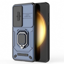 Deksel Samsung Galaxy S25 5g Slitesterkt Ringdeksel Med Kamerabeskytter