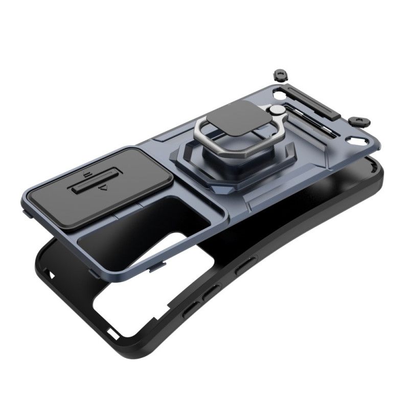 Deksel Samsung Galaxy S25 5g Slitesterkt Ringdeksel Med Kamerabeskytter