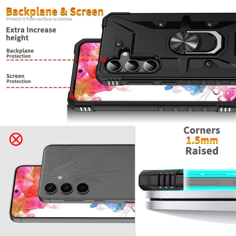 Deksel Til Samsung Galaxy S25 5g Roterende Ring