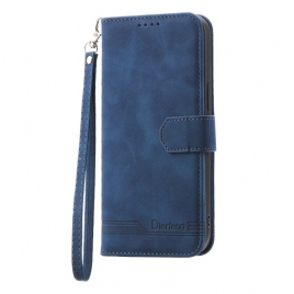 Folio Deksel Samsung Galaxy S25 5g Dierfeng