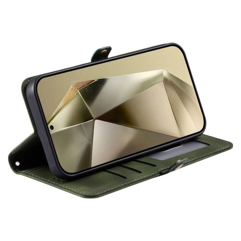 Folio Deksel Samsung Galaxy S25 5g Mandala Semsket Skinneffekt