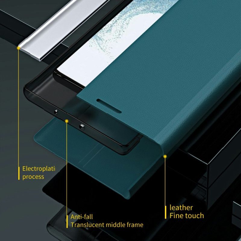 Folio Deksel Samsung Galaxy S25 5g Nytt Design