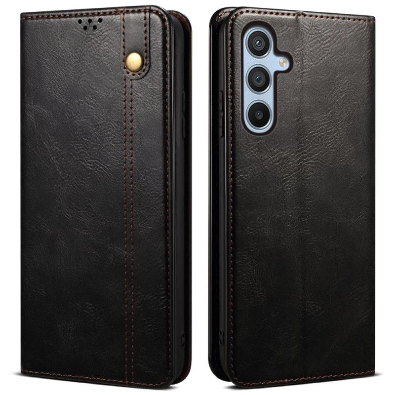 Folio Deksel Samsung Galaxy S25 5g Vokset Kunstskinn