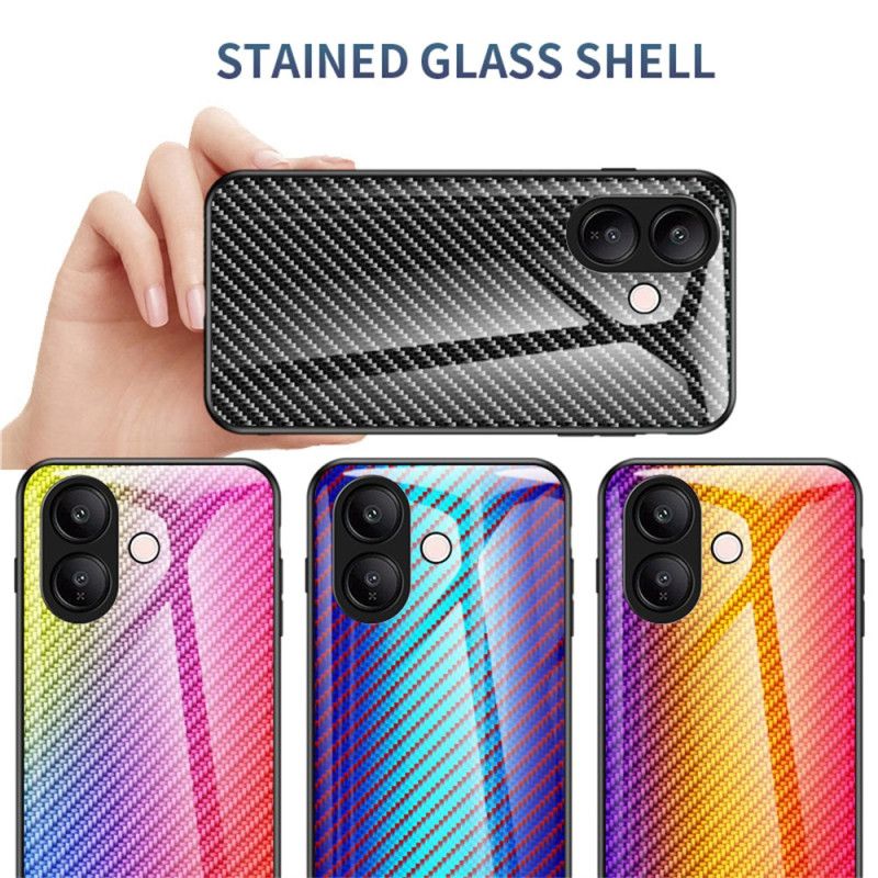 Deksel Vivo V60 Lite Herdet Glass I Karbonfiber