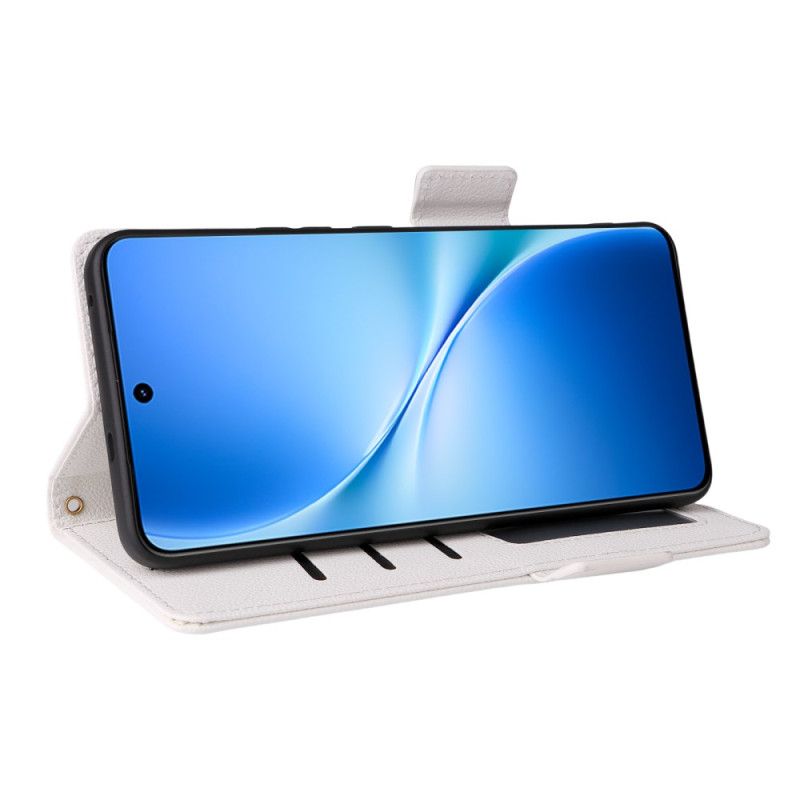 Folio Deksel Til Vivo V60 Lite Kunstskinn Med Stropper