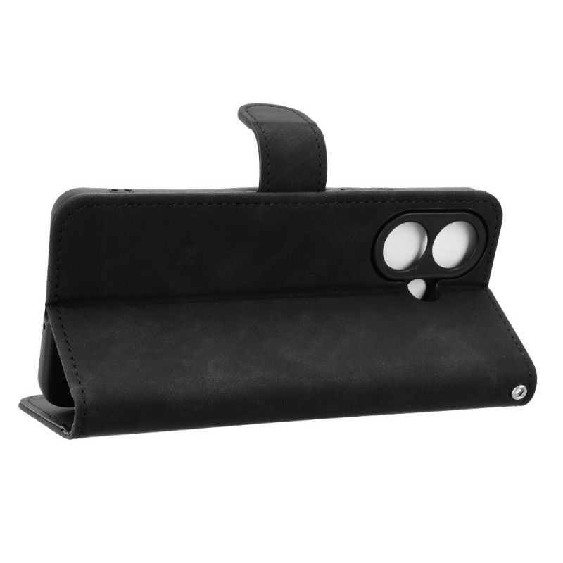 Folio Deksel Til Vivo V60 Lite Semsket Skinneffekt