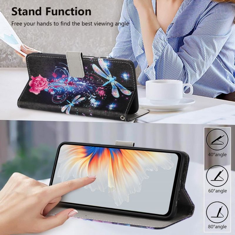 Folio Deksel Vivo V60 Lite Lysende Øyenstikkere