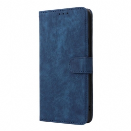 Folio Deksel Vivo V60 Lite Semsket Skinneffekt Med Stropper