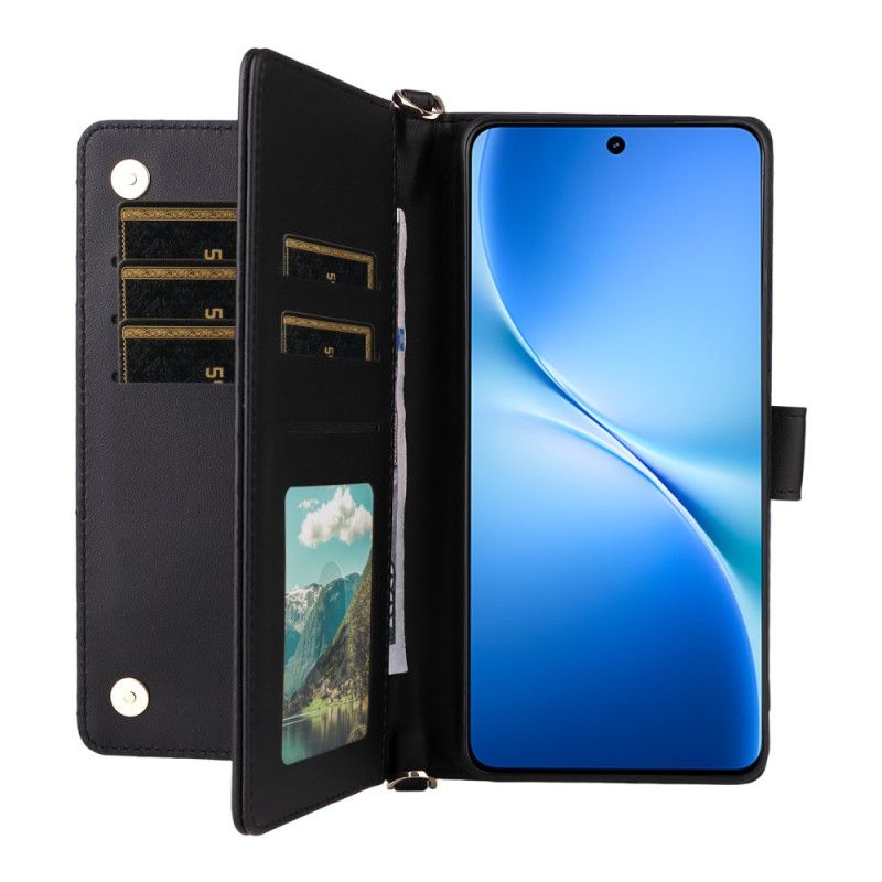 Folio Deksel Vivo V60 Lite Vattert Med Stropper