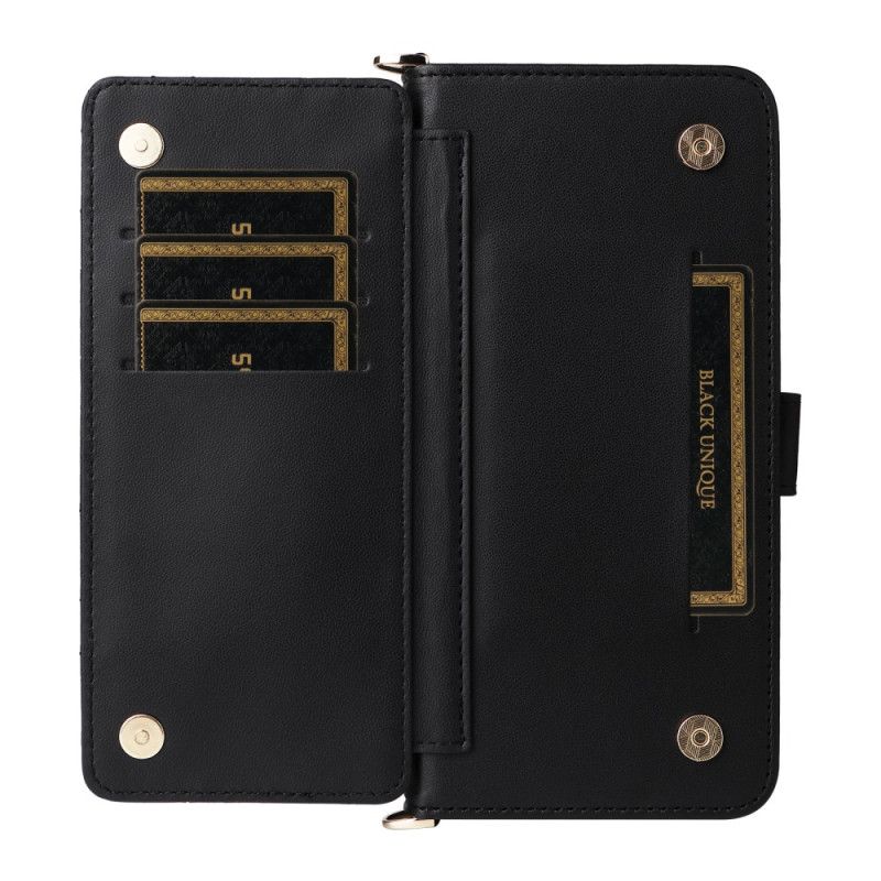 Folio Deksel Vivo V60 Lite Vattert Med Stropper