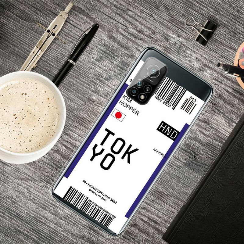 Deksel Til Xiaomi Mi 10T / 10T Pro Boardingskort Til Tokyo