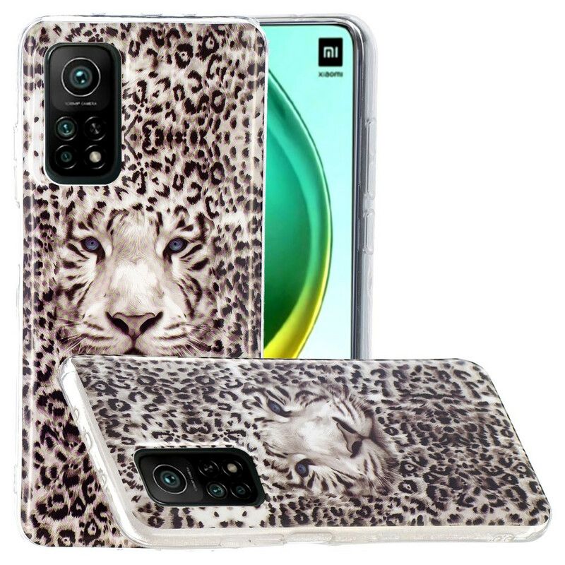 Deksel Til Xiaomi Mi 10T / 10T Pro Fluorescerende Leopard