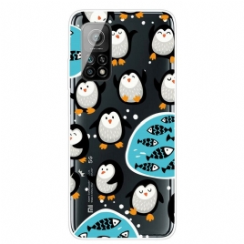 Deksel Til Xiaomi Mi 10T / 10T Pro Pingviner Og Fisker