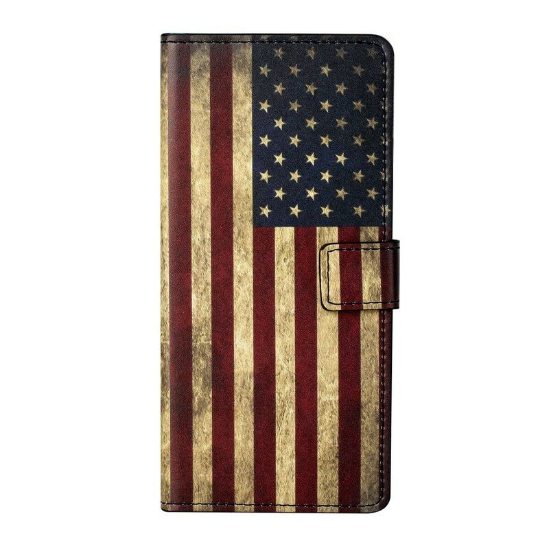 Folio Deksel Til Xiaomi Mi 10T / 10T Pro Amerikansk Flagg