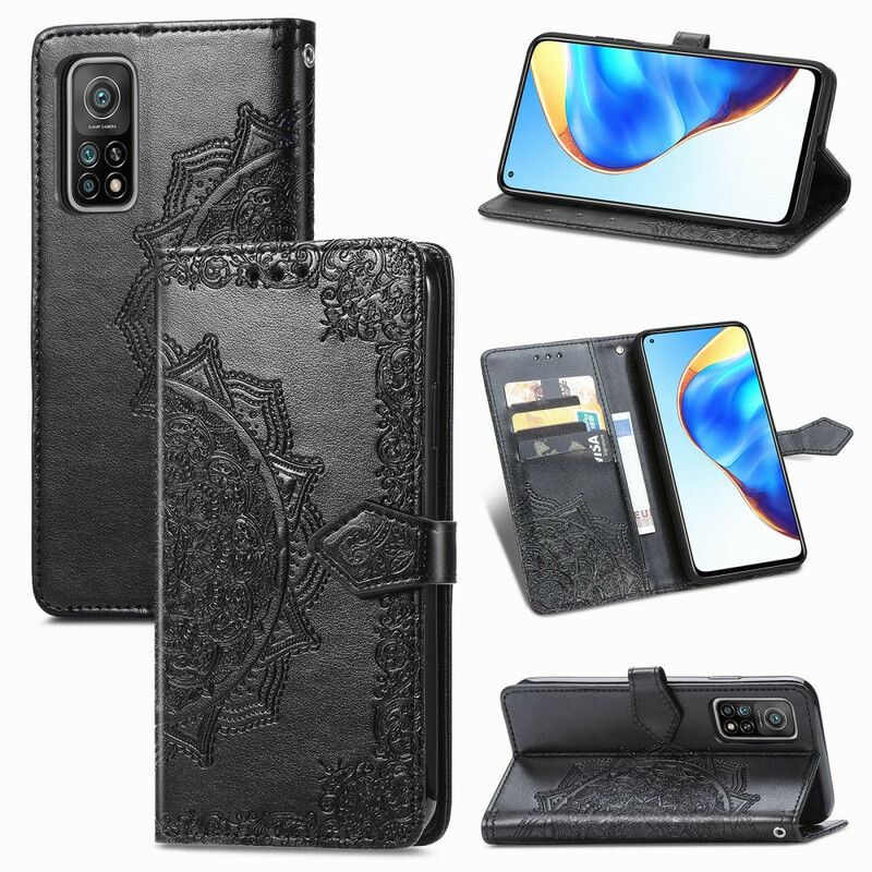 Folio Deksel Til Xiaomi Mi 10T / 10T Pro Middelaldermandala