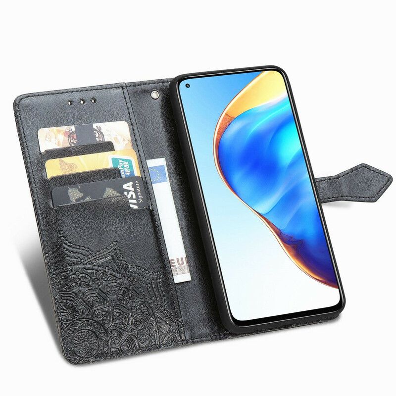 Folio Deksel Til Xiaomi Mi 10T / 10T Pro Middelaldermandala