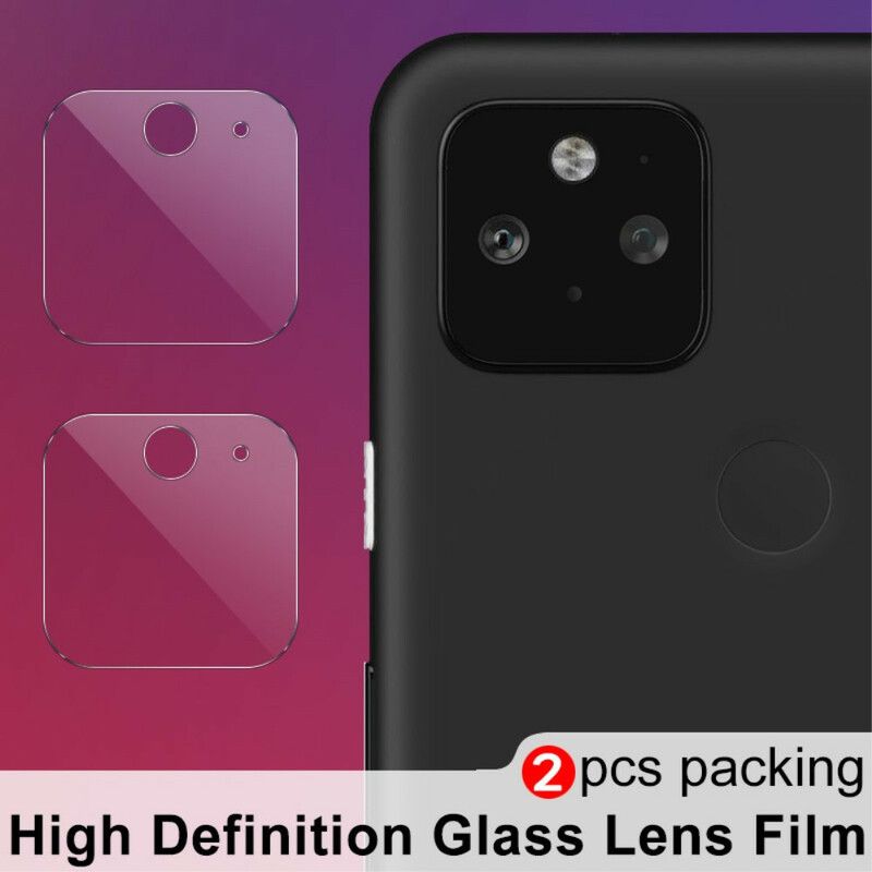 Beskyttende Linse I Herdet Glass For Google Pixel 5A 5G Imak
