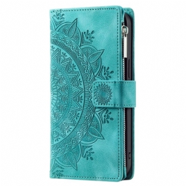 Lærdeksel Folio Deksel iPhone 16 Plus Mobildeksel Mandala Lommebok