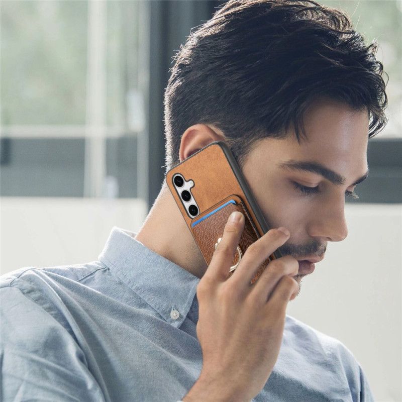 Deksel Samsung Galaxy S25 Plus 5g Avtakbar Magnetisk Kortholder Beskyttelse Deksel