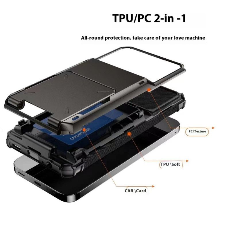 Deksel Samsung Galaxy S25 Plus 5g Integrert Kortholder